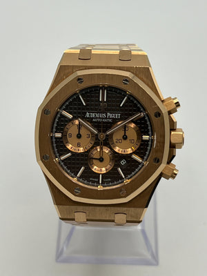 Audemars Piguet Royal Oak Selfwinding Chronograph 26331OR.OO.1220OR.02 Rose Gold Brown Dial — foto 4