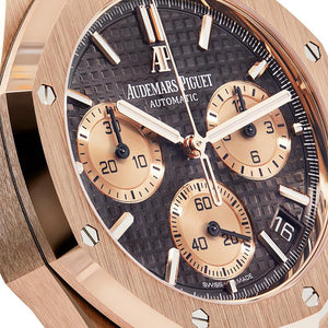 Audemars Piguet Royal Oak Selfwinding Chronograph Rose Gold Brown Dial 26239OR.OO.D821CR.01 — foto 3