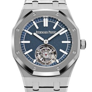 Audemars Piguet Royal Oak Flying Tourbillon 26730TI.OO.1320TI.02 Titanium Blue Dial (2023) — foto 4