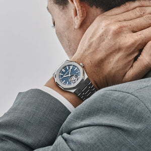 Audemars Piguet Royal Oak Flying Tourbillon 26730TI.OO.1320TI.02 Titanium Blue Dial (2023) — foto 3