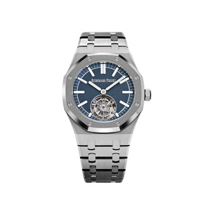 Audemars Piguet Royal Oak Flying Tourbillon 26730TI.OO.1320TI.02 Titanium Blue Dial (2023) — foto 1