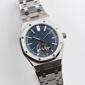 Audemars Piguet Royal Oak Flying Tourbillon 26730TI.OO.1320TI.02 Titanium Blue Dial (2023) — foto 5