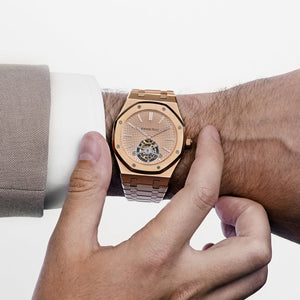 Audemars Piguet Royal Oak Tourbillon 26515OR.OO.1220OR.01 Extra-Thin Rose Gold Pink-Toned Dial Limited Edition of 25 — foto 2