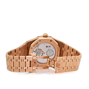 Audemars Piguet Royal Oak Tourbillon 26515OR.OO.1220OR.01 Extra-Thin Rose Gold Pink-Toned Dial Limited Edition of 25 — foto 7