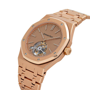 Audemars Piguet Royal Oak Tourbillon 26515OR.OO.1220OR.01 Extra-Thin Rose Gold Pink-Toned Dial Limited Edition of 25 — foto 4