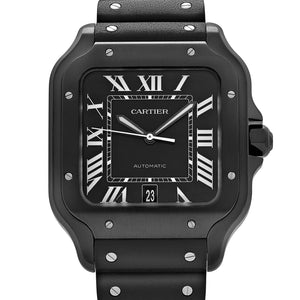 Cartier Santos Large WSSA0039 Stainless Steel Black Dial (2022) — foto 4