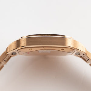 Cartier Santos WGSA0018 Large Rose Gold White Dial (2022) — foto 9