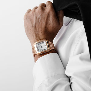 Cartier Santos WGSA0018 Large Rose Gold White Dial (2022) — foto 3