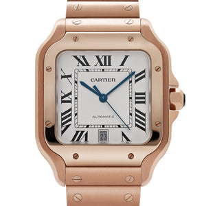 Cartier Santos WGSA0018 Large Rose Gold White Dial (2022) — foto 4