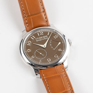 F.P.Journe Chronomètre Souverain Ref. CS Platinum 'Havana' Brown Dial (2023) — foto 5