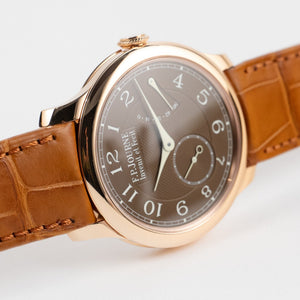 F.P.Journe Chronomètre Souverain Ref. CS Rose Gold 'Havana' Brown Dial — foto 6