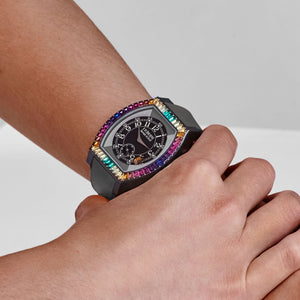 F.P.Journe Élégante 48 Ref. ELHT 'Gino's Dream' Titalyt Luminescent Black Dial Rainbow Bezel (2025) — foto 2