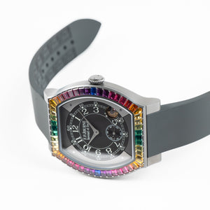 F.P.Journe Élégante 48 Ref. ELHT 'Gino's Dream' Titalyt Luminescent Black Dial Rainbow Bezel (2025) — foto 6