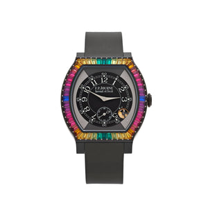 F.P.Journe Élégante 48 Ref. ELHT 'Gino's Dream' Titalyt Luminescent Black Dial Rainbow Bezel (2025) — foto 1