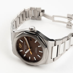 Girard Perregaux Laureato 38 81005-11-3154-1CM Stainless Steel Copper Dial (2023) — foto 5