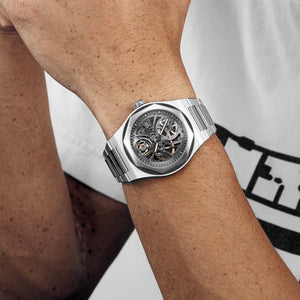 Girard Perregaux Laureato Skeleton 81015-11-001-11A Stainless Steel — foto 2