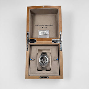 Girard Perregaux Laureato Skeleton 81015-11-001-11A Stainless Steel — foto 6
