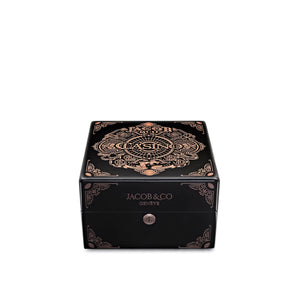 Jacob & Co. 'The Casino Tourbillon' CA100.40.AA.AA.ABALA Rose Gold Black Onyx Dial Limited Edition — foto 9