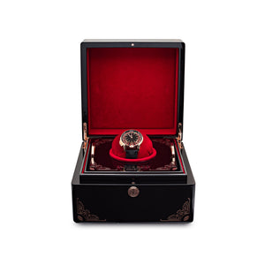 Jacob & Co. 'The Casino Tourbillon' CA100.40.AA.AA.ABALA Rose Gold Black Onyx Dial Limited Edition — foto 7