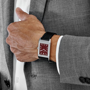 Jaeger-LeCoultre Grande Reverso 278856J '1931 Rouge' Edition Stainless Steel Red Dial — foto 3