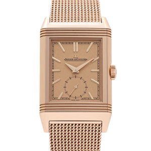 Jaeger-LeCoultre Reverso Tribute Q713216J Monoface Small Seconds Rose Gold Grained Rose Gold Dial — foto 4
