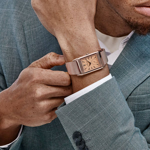 Jaeger-LeCoultre Reverso Tribute Q713216J Monoface Small Seconds Rose Gold Grained Rose Gold Dial — foto 3
