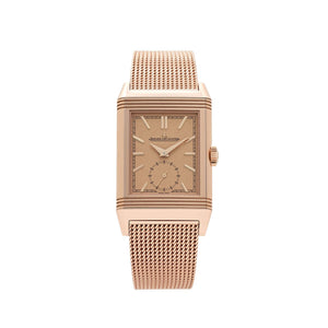 Jaeger-LeCoultre Reverso Tribute Q713216J Monoface Small Seconds Rose Gold Grained Rose Gold Dial — foto 1