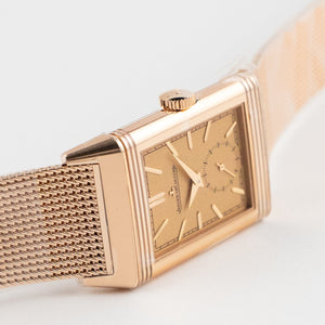 Jaeger-LeCoultre Reverso Tribute Q713216J Monoface Small Seconds Rose Gold Grained Rose Gold Dial — foto 7