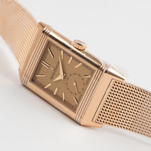 Jaeger-LeCoultre Reverso Tribute Q713216J Monoface Small Seconds Rose Gold Grained Rose Gold Dial — foto 6