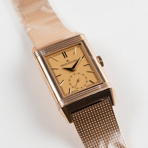 Jaeger-LeCoultre Reverso Tribute Q713216J Monoface Small Seconds Rose Gold Grained Rose Gold Dial — foto 5