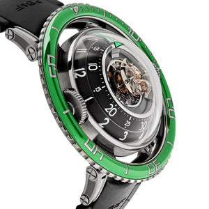 MB&F Horological Machine 70.TGL.B Aquapod HM7 Titanium Green Limited Edition of 50 — foto 4