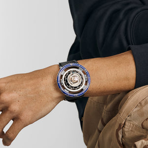 MB&F Horological Machine 70.TSL.B Aquapod HM7 'Jellyfish' Titanium Blue Limited Edition — foto 2
