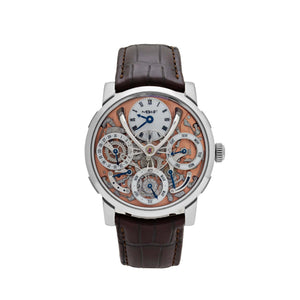 MB&F Legacy Machine Perpetual 03.SL.S Stainless Steel Salmon Dial (2023) — foto 1