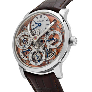 MB&F Legacy Machine Perpetual 03.SL.S Stainless Steel Salmon Dial (2023) — foto 4