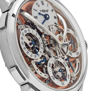 MB&F Legacy Machine Perpetual 03.SL.S Stainless Steel Salmon Dial (2023) — foto 5