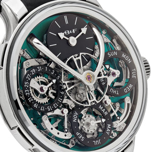 MB&F Legacy Machine Perpetual EVO 07.T.GU Titanium Green Dial (2023) — foto 5