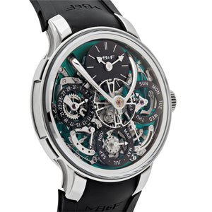 MB&F Legacy Machine Perpetual EVO 07.T.GU Titanium Green Dial (2023) — foto 4