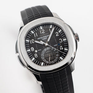 Patek Philippe Aquanaut 5164A-001 'Travel Time' Stainless Steel Black Dial (2019) — foto 5