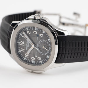 Patek Philippe Aquanaut 5164A-001 'Travel Time' Stainless Steel Black Dial (2019) — foto 7