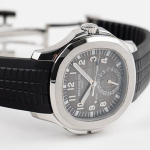 Patek Philippe Aquanaut 5164A-001 'Travel Time' Stainless Steel Black Dial (2019) — foto 6
