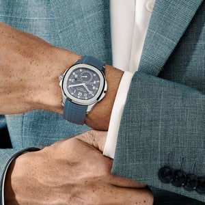 Patek Philippe Aquanaut 5164G-001 'Travel Time' White Gold Blue-Gray Dial (2025) — foto 3