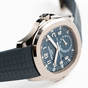Patek Philippe Aquanaut 5164G-001 'Travel Time' White Gold Blue-Gray Dial (2026) — foto 6