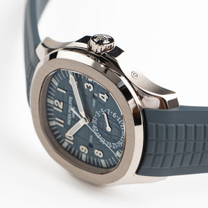 Patek Philippe Aquanaut 5164G-001 'Travel Time' White Gold Blue-Gray Dial (2026) — foto 5