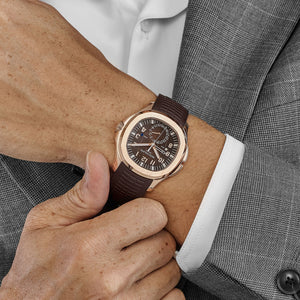Patek Philippe Aquanaut 5164R-001 'Travel Time' Rose Gold Brown Dial (2026) — foto 3