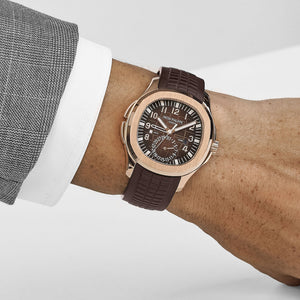 Patek Philippe Aquanaut 5164R-001 'Travel Time' Rose Gold Brown Dial (2026) — foto 2