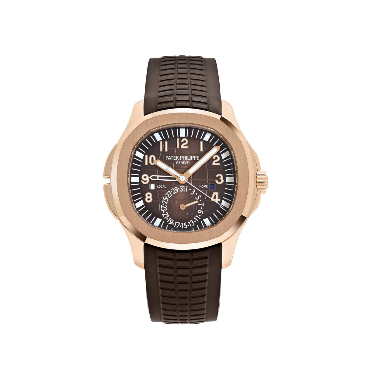 Patek Philippe Aquanaut 5164R-001 'Travel Time' Rose Gold Brown Dial (2026)