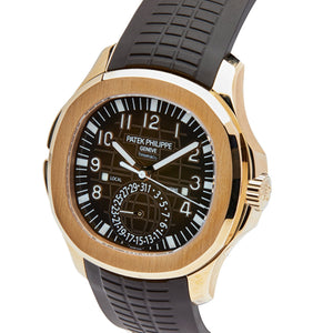 Patek Philippe Aquanaut 5164R-001 'Travel Time Tiffany & Co.' Rose Gold Brown Dial (2022) — foto 3