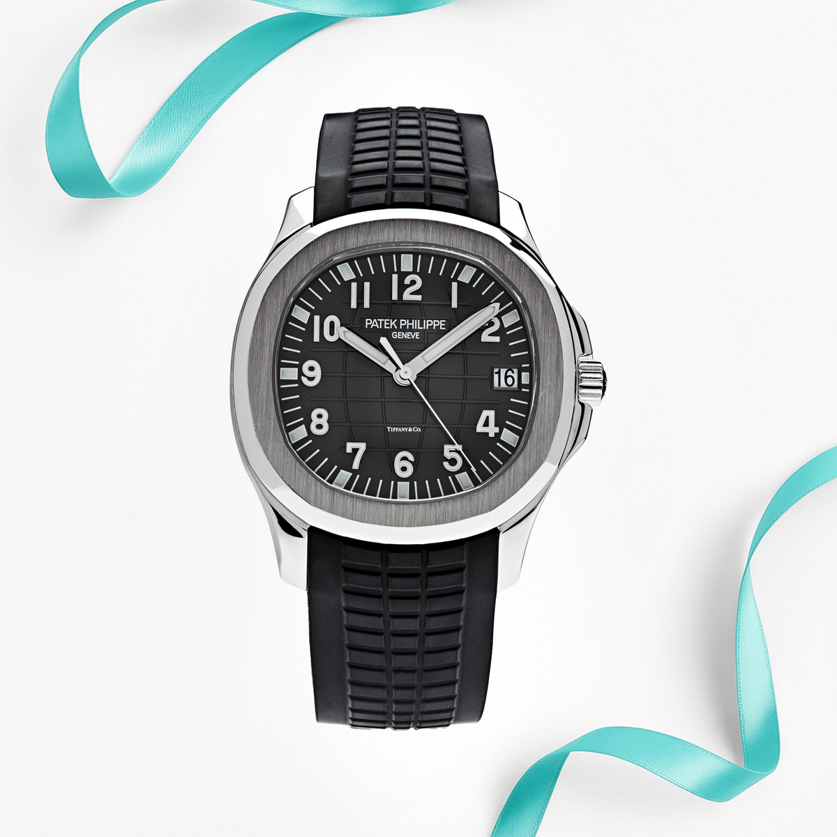 Patek Philippe Aquanaut 5167A-001 'Tiffany & Co.' Stainless Steel Black Dial