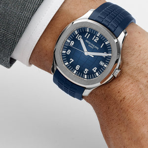 Patek Philippe Aquanaut 5168G-001 White Gold Blue Dial (2020) — foto 2