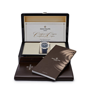 Patek Philippe Aquanaut 5168G-001 White Gold Blue Dial (2020) — foto 5